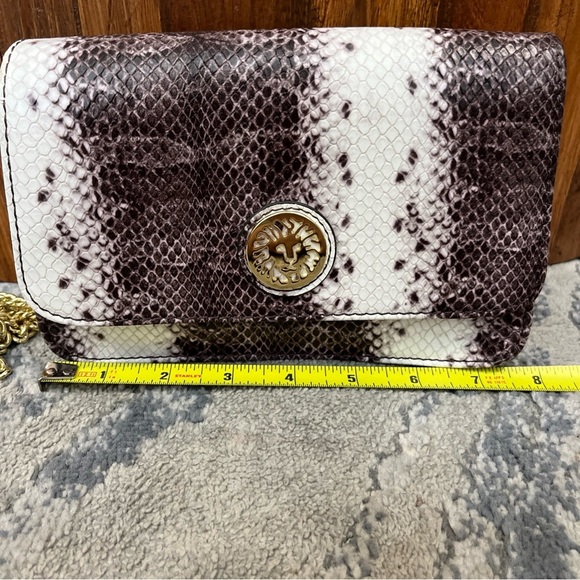 Anne Klein Snake Print Crossbody Small Bag - Picture 2 of 10